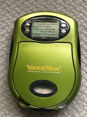 2003 Video Now Hasbro Green With Disc *Tested* • $25