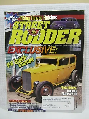 $3 • Buy Street Rodder Magazine - February  2002 ,  V-8 Quick-Change  (1221)