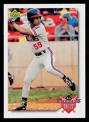 1992 Upper Deck Minor League Manny Ramirez #55 Kinston Indians Baseball Card • $0.99