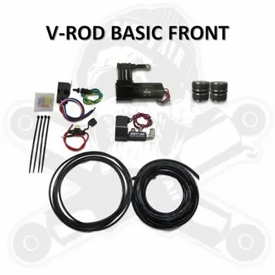 Dirty Air Harley Front Air Ride Shocks 49mm Suspension Kit Package V-Rod • $449.99