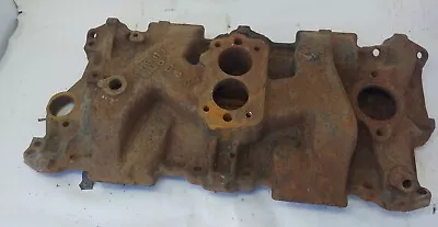 1969 Chevrolet 350ci Cast Iron 2 Barrel Intake Manifold 3916313 2BBL  • $149.99