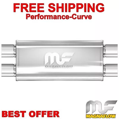 2.5  / 2.5  - 5x8 - 18  Body MagnaFlow Muffler SS 12468 • $162