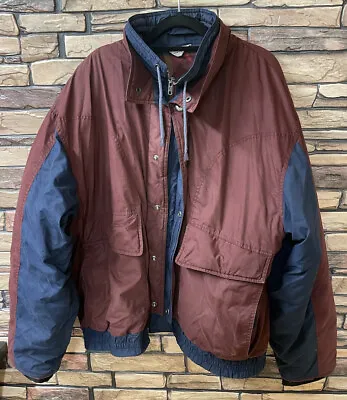 Vintage Gabicci Mens Jacket/Coat Thick Winter XL • £17.99
