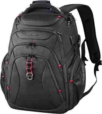 KROSER Travel Laptop Backpack 17.3 Inch XL Computer Backpack With USB Charging P • $72.75