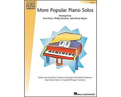 More Popular Piano Solos - Level 3: Hal Leonard Student Piano Library - Keve... • $4.46