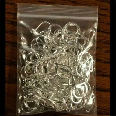 100PCS Earring Hooks 925 Sterling Silver For Jewelry Making Earrings Wires US • $5.19