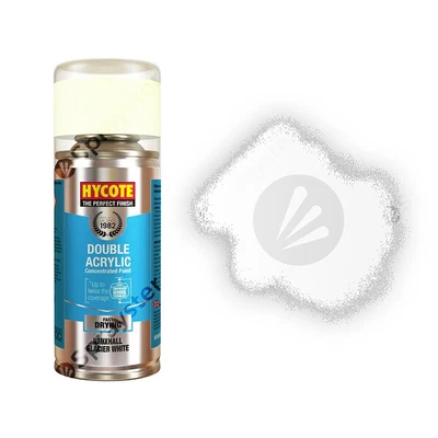 £8.09 • Buy Hycote Vauxhall Glacier White Spray Paint Enviro All-Purpose Can XDVX601