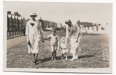 £5.99 • Buy 1925 Real Photo Postcard People At Herne Bay Kent By Scrivens