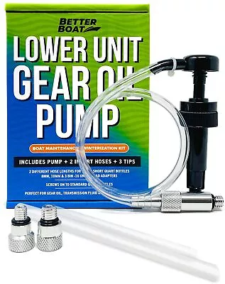 Lower Unit Gear Oil Pump For Quart Bottle Gear Lube Pump Marine Inboard Outboard • $16.79