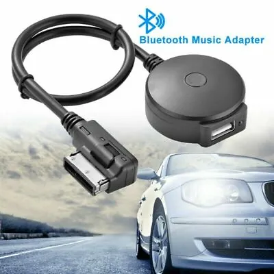 For Mercedes-benz Ma 2008 To Music Bluetooth Adapter Audio Usb Cable Ami Mmi Aux • $14.58