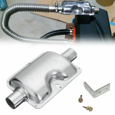 Car Exhaust Pipe Silencer Air Diesel Heater  Muffler For Webasto Eberspacher • £8.18