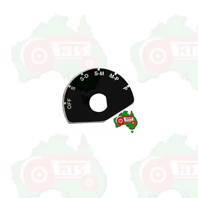 Tractor Light Switch Position Plate Fits For Massey Ferguson 35 135 65 • $18.99