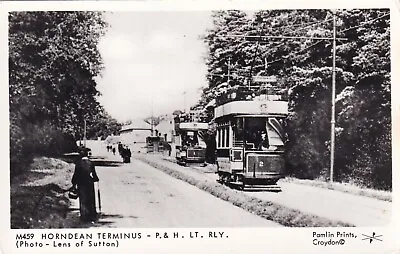 Portsdown & Horndean Light Railway Terminus Pamlin Repro Photo Postcard M459 • £2.50