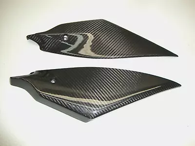 2017-2021 Yamaha R6 Carbon Fiber Fuel Gas Tank Side Trim Cover Fairing Cowling • $69.82