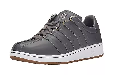 K-Swiss Men's Classic VN Shoes Sneakers 03343050 - Charcoal/Gum • $50