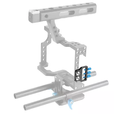 For Camera Cage Quick Release Plate Accessories  Cable Clip Mount Adapter • £7.19