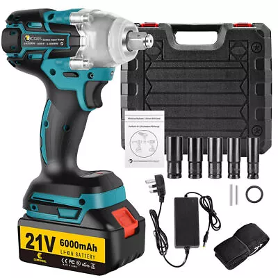 CONENTOOL 21V Cordless Wrench Impact Driver Ratchet Rattle Nut Gun + 5 Sockets • £34.99