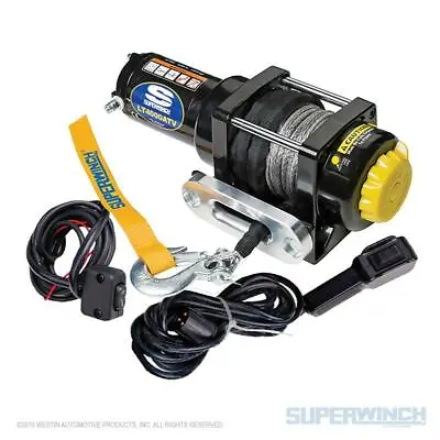 Superwinch LT4000SR 12V ATV/UTV Winch 4000 LB Capacity With 50' Synthetic Rope • $369