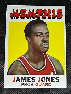 James Jones 1971-72 Topps #185 Memphis Pros • $2.99