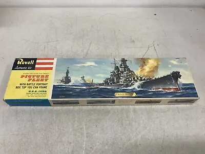 Revell 1:535 USS Iowa Vintage Model Ship Kit No. H369-200 Partly Assembled • $29.99