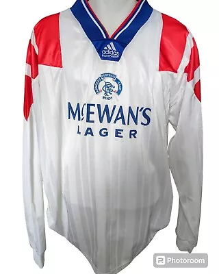Rangers Football Shirt 1992 Not Match Worn • £290