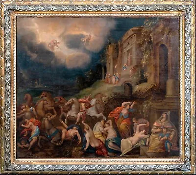 Large 16th Century The Destruction Of The Children Of Niobe HANS ROTTENHAMMER • £11500