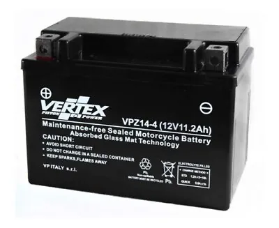 Kawasaki Zx14r Zzr1400 Motor Cycle Battery Ytx14bs • £45