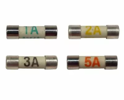 BS646 Fuse Shaver Adaptor Dimmer Fuses 1A 2A 3A 5A 1 Amp 2 Amp 3 Amp 5 Amp VF • £2.49