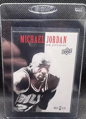 Michael Jordan 2009-2010 Upper Deck Now Appearing #na-6 • $7.50