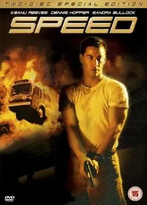 Speed DVD (2004) Keanu Reeves De Bont (DIR) Cert 15 2 Discs Fast And FREE P & P • £1.91