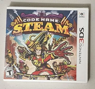 Code Name: Steam Nintendo 3DS Brand New Factory Sealed • $11.95