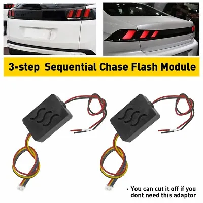 3-Step Sequential Flow Semi Dynamic Chase Flash Tail Light Module Boxes US STOCK • $14.99
