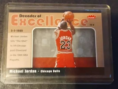 Michael Jordan Chronicles Catch 23 Decades Of Excellence 10 Card Lot GOAT HOF • $21.50
