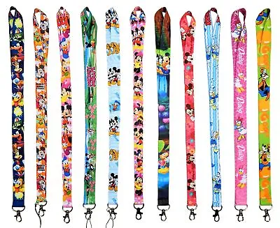 Disney Mickey & Friends Themed Lanyard With Clip - ID / Badge Holder ~ Brand New • $10.45