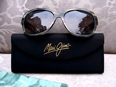 MAUI JIM SWAYING PALMS Grey Pearl & Neutral Grey Polarized Sunglasses GS530-91 • $249.98