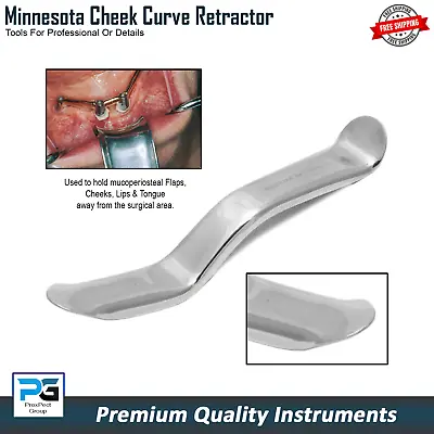 Dental Minnesota Cheek And Lip Retractor Tongue Depressor Oral Surgery Retractor • £4.64