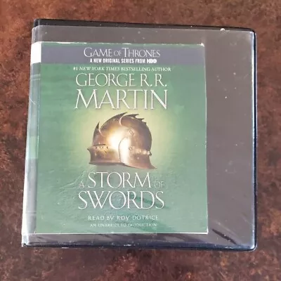 George RR Martin's - A Song Of Ice And Fire Book 3: Storm Of Swords - Audiobook • $28.99