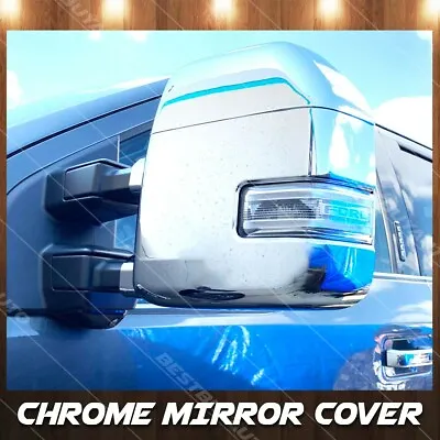 For 2017-23 Ford F250 F350 Super Duty Chrome Side Mirror Cover Trim Full Overlay • $46.52