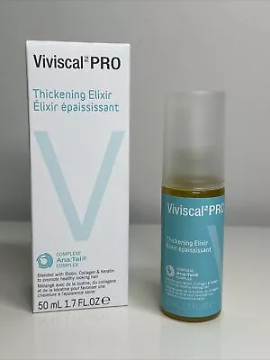 Viviscal Professional PRO Thickening Elixir 50 Ml / 1.7 FL OZ NEW IN BOX • $34.99