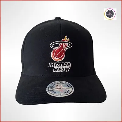 Miami Heat Mitchell & Ness  HWC NBA  Basketball Cap Hat Snapback Adjustable • £25