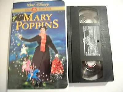 Mary Poppins (VHS 2000 Gold Collection Edition) Clam Shell • $2.40
