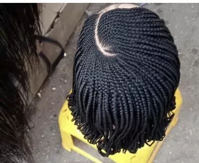 £38 • Buy Tiny Short Braided Handmade Wig 