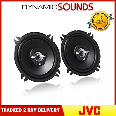 JVC 500W Total 5 Inch 13cm 2-Way Car/Van Door Shelf Coaxial Speakers New Pair • £17.95