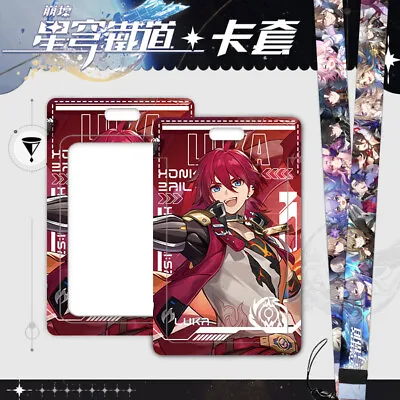 Honkai: Star Rail Luka Cosplay Card Cover Hard Case Card Holder Pendant • $15.99