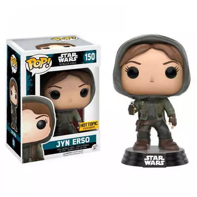 Funko POP! Star Wars: Rogue One - Jyn Erso Hooded #150 • $41.54