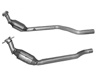 L & R Engine Pipes With Catalytic Converter For 2000 2002 Jaguar Type S 3.9 4.0 • $787
