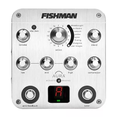 NEW - Fishman Aura Spectrum DI Imaging Pedal With D.I. #PRO-AUR-SPC • $429.95