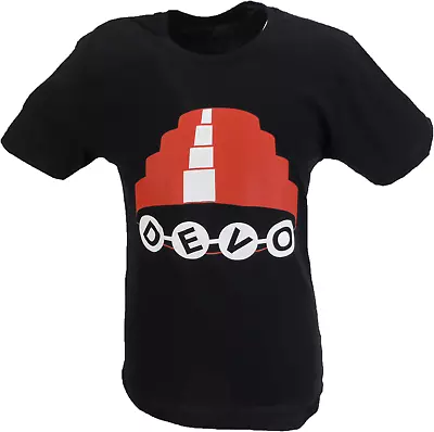 Mens Black Official DEVO Plantpot T Shirt • £17.99