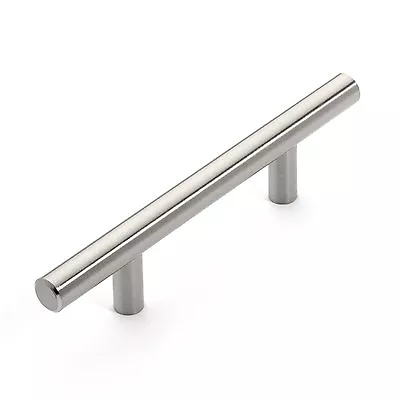 Satin Nickel Stainless Steel T Bar Pull 5-3/4  X  3  Center CC Cabinet Handle • $1.99