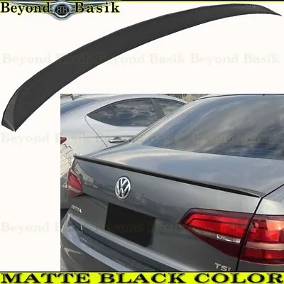 2011 2012 13 14 15 16 2017 2018 VW Jetta MATTE BLACK Factory Style Spoiler Wing • $39.99